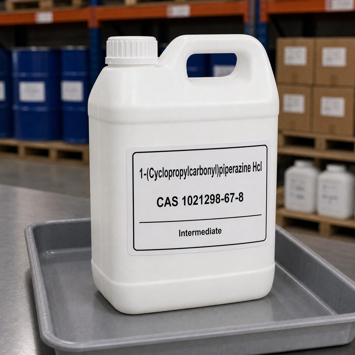 1-(Cyclopropanecarbonyl)piperazine hydrochloride — packaging
