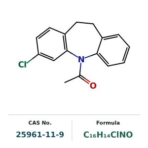 3-Chloro-5-acetyliminodibenzyl CAS 25961-11-9