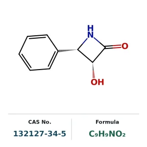 (3R,4S)-3-Hydroxy-4-phenylazetidin-2-one (3R,4S)-3-Hydroxy-4-phenylazetidin-2-one CAS 132127-34-5