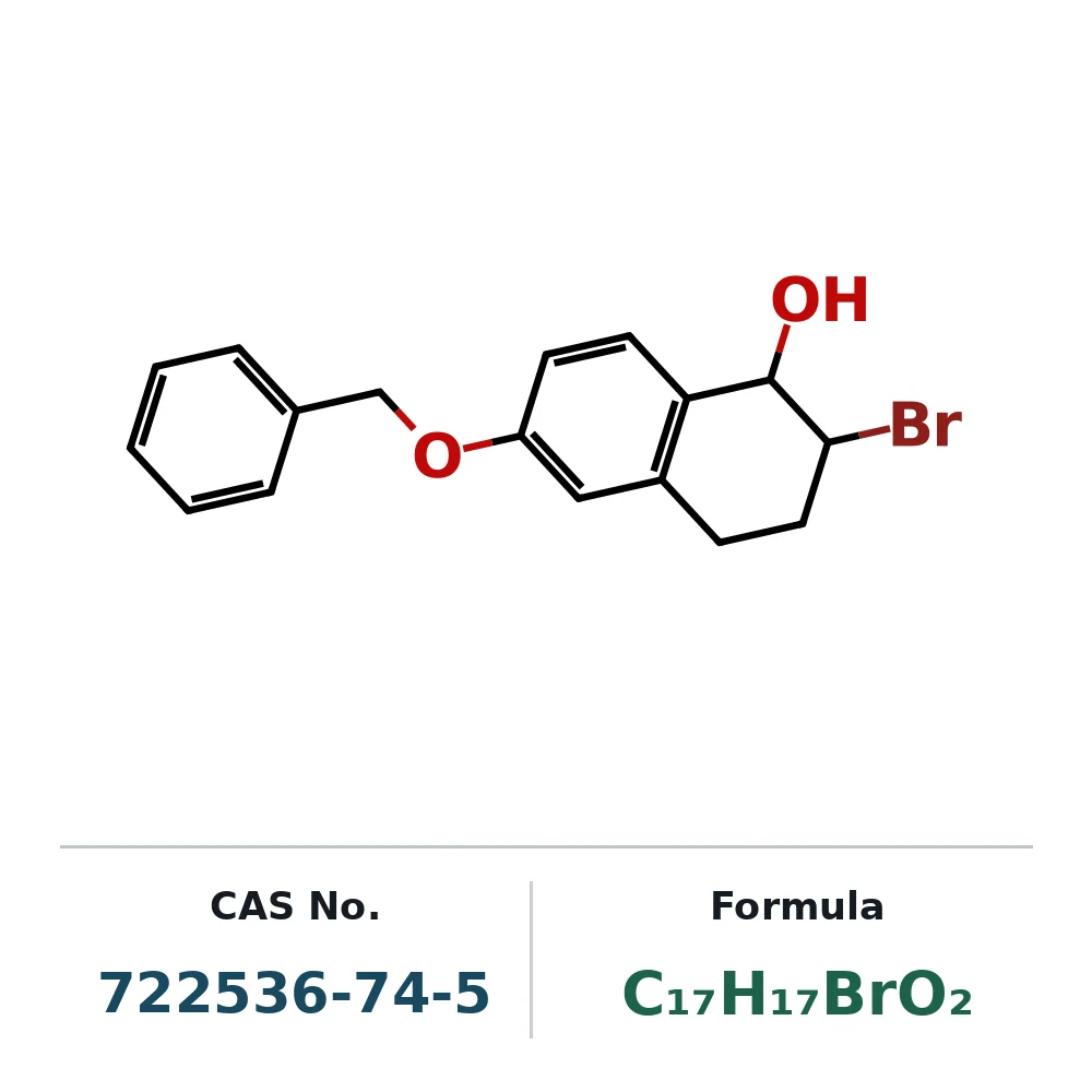 6-Benzyloxy-2-bromo-1,2,3,4-tetrahydronaphthalen-1-ol CAS 722536-74-5