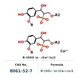 Calcium lignosulfonate CAS 8061-52-7