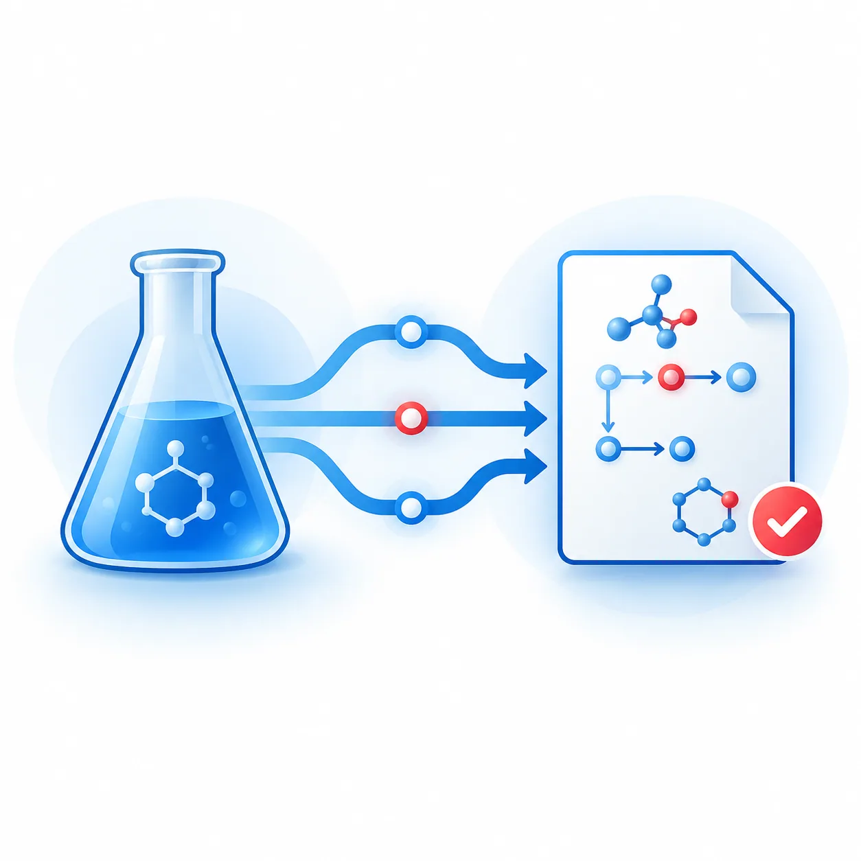 Custom synthesis development in the laboratory