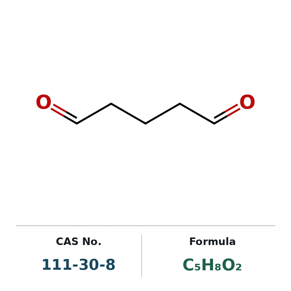 Glutaraldehyde solution (50% aqueous) CAS 111-30-8