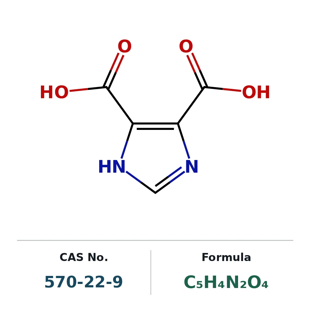 Imidazole-4,5-dicarboxylic acid CAS 570-22-9