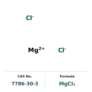 Magnesium chloride anhydrous CAS 7786-30-3