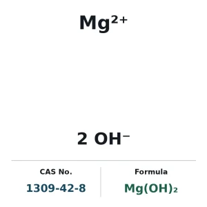 Magnesium hydroxide CAS 1309-42-8