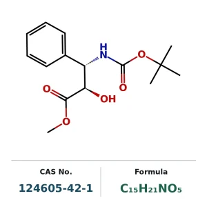 Methyl (2R,3S)-3-[(tert-butoxycarbonyl)amino]-2-hydroxy-3-phenylpropanoate CAS 124605-42-1