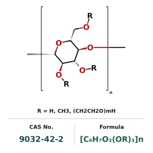 Methyl hydroxyethyl cellulose CAS 9032-42-2
