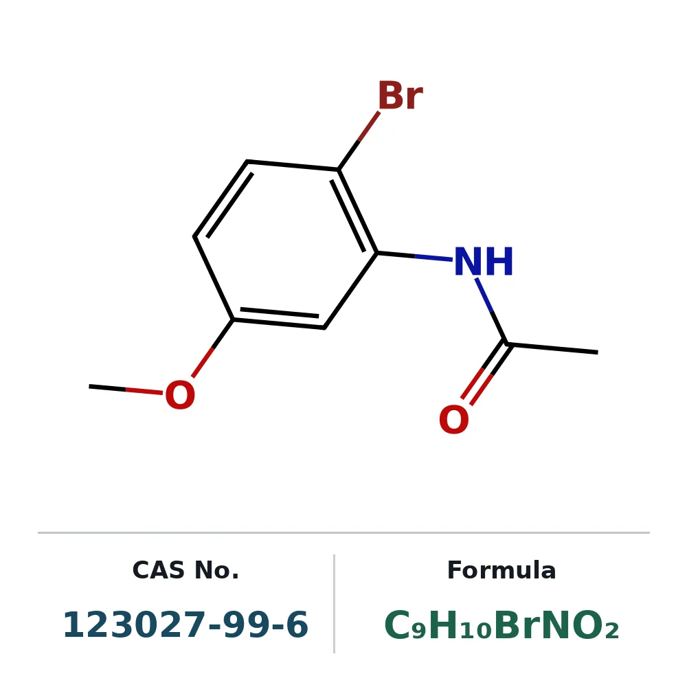 N-(2-Bromo-5-methoxyphenyl)acetamide CAS 123027-99-6