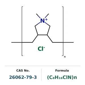 Poly(diallyldimethylammonium chloride) solution (40% aqueous) CAS 26062-79-3