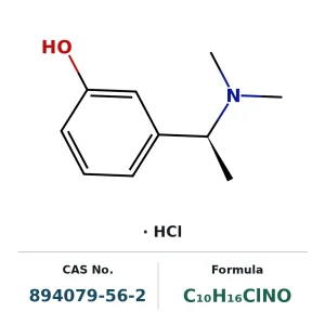 (S)-3-[1-(Dimethylamino)ethyl]phenol hydrochloride CAS 894079-56-2