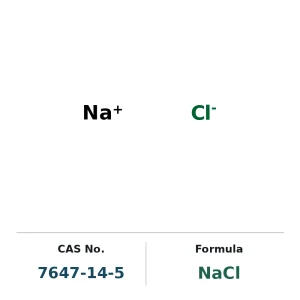 Sodium chloride CAS 7647-14-5