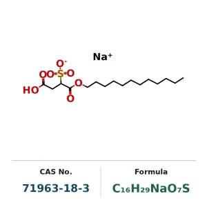Sodium lauryl sulfosuccinate Sodium lauryl sulfosuccinate CAS 71963-18-3