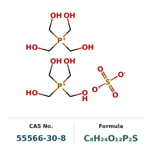 Tetrakis(hydroxymethyl)phosphonium sulfate solution (75% aqueous) CAS 55566-30-8