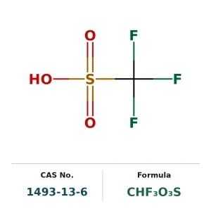 Trifluoromethanesulfonic acid CAS 1493-13-6