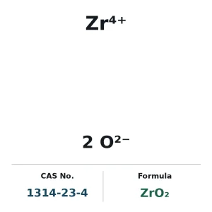 Zirconium dioxide CAS 1314-23-4