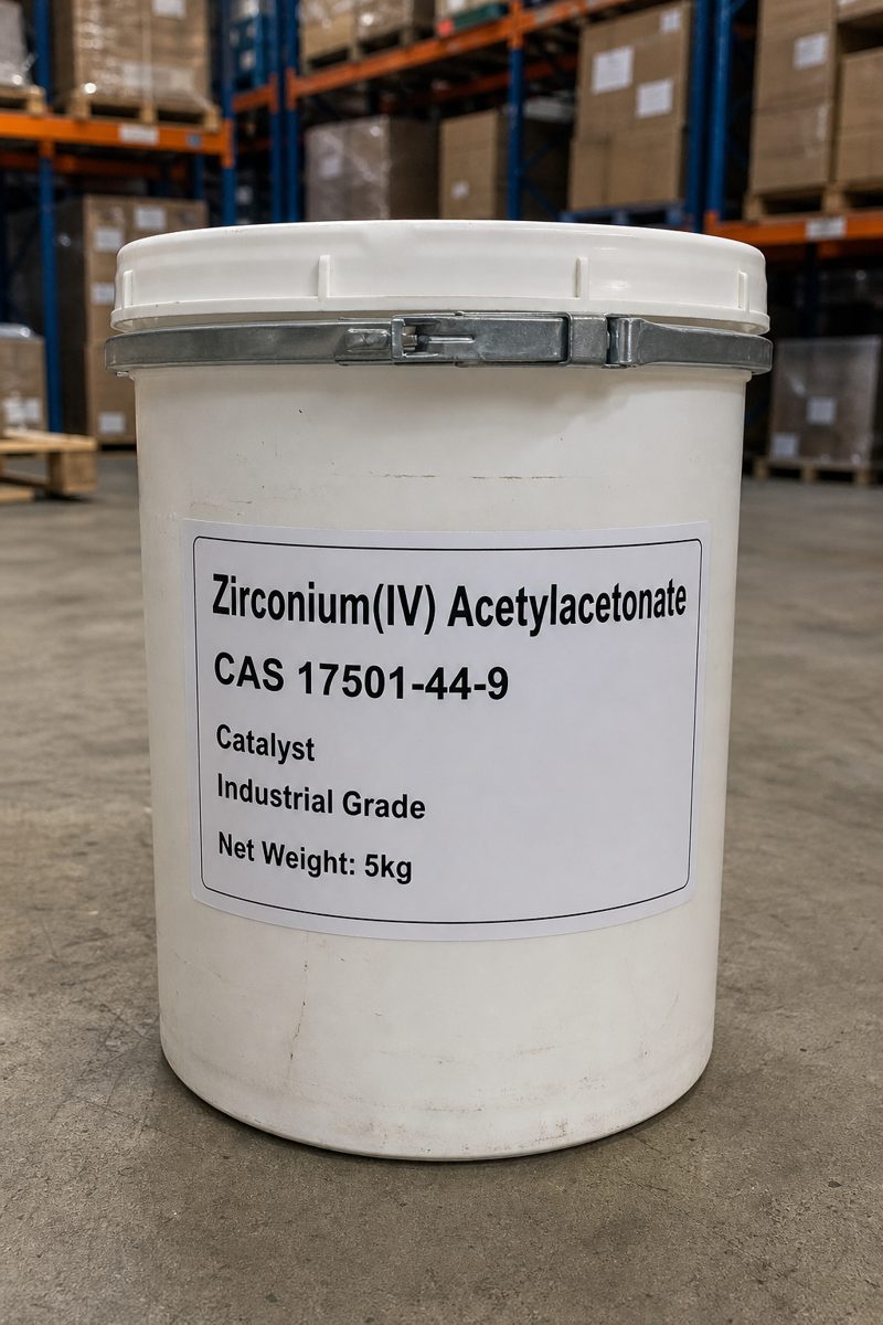 Zirconium(IV) acetylacetonate — packaging